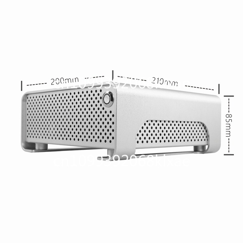 Atx Power Supply - Chassis mini ITX interamente in alluminio