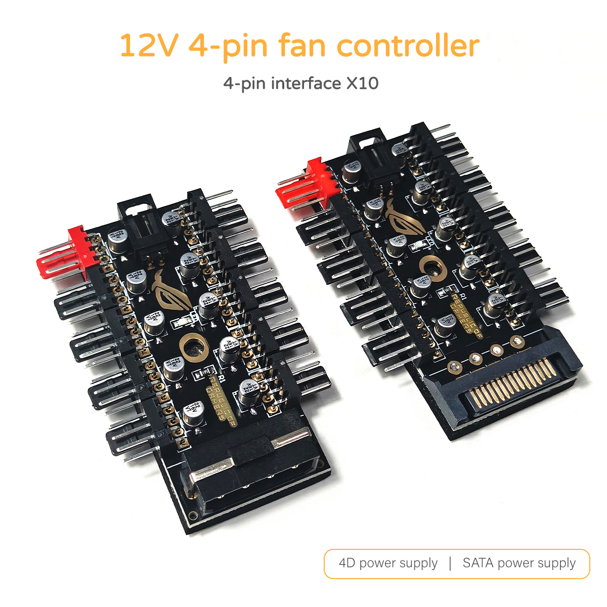 Pc Power Supply - Hub Controller Ventole PWM 12V a