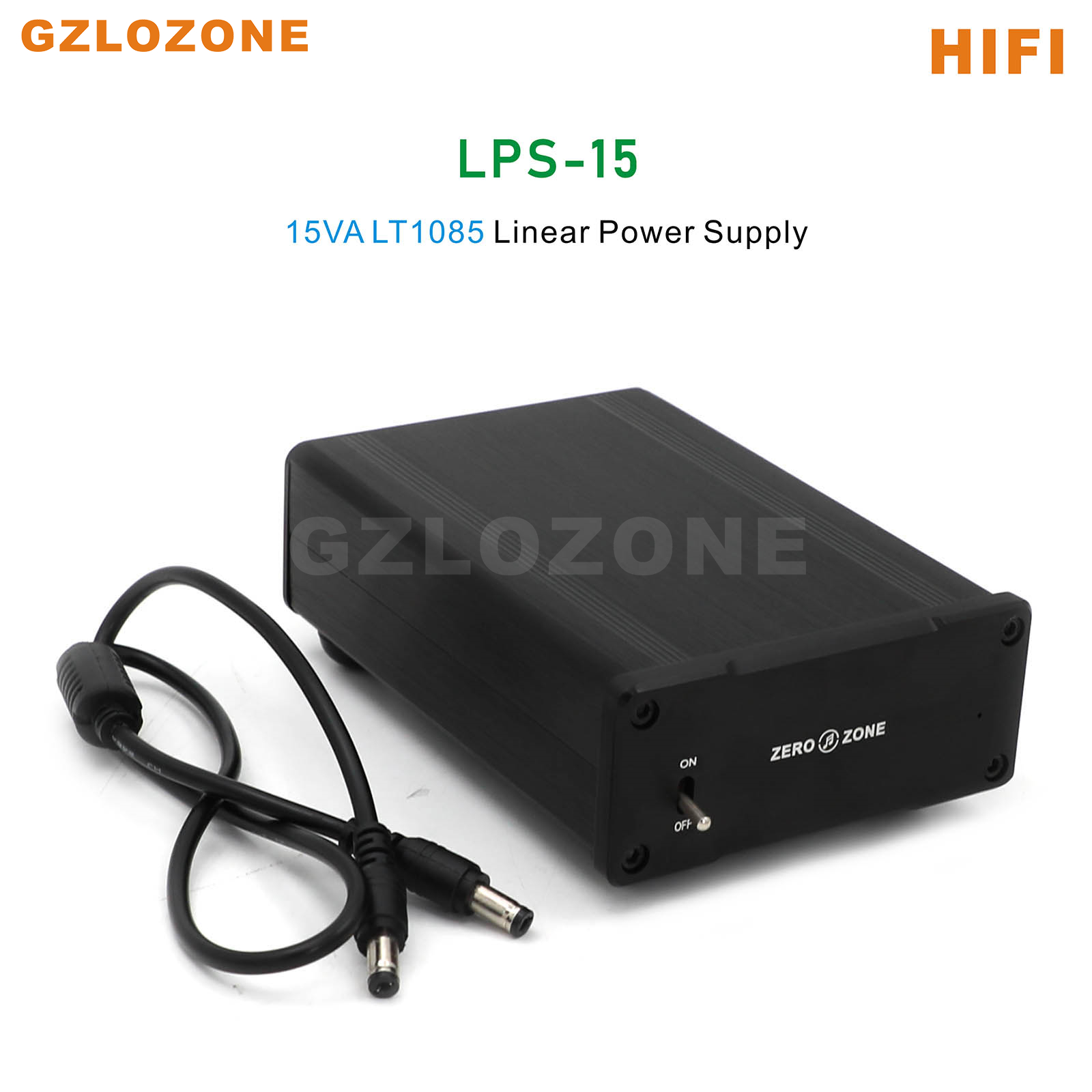 Power Supply 12V - Alimentatore Lineare HIFI LPS-15W LT1085 15VA