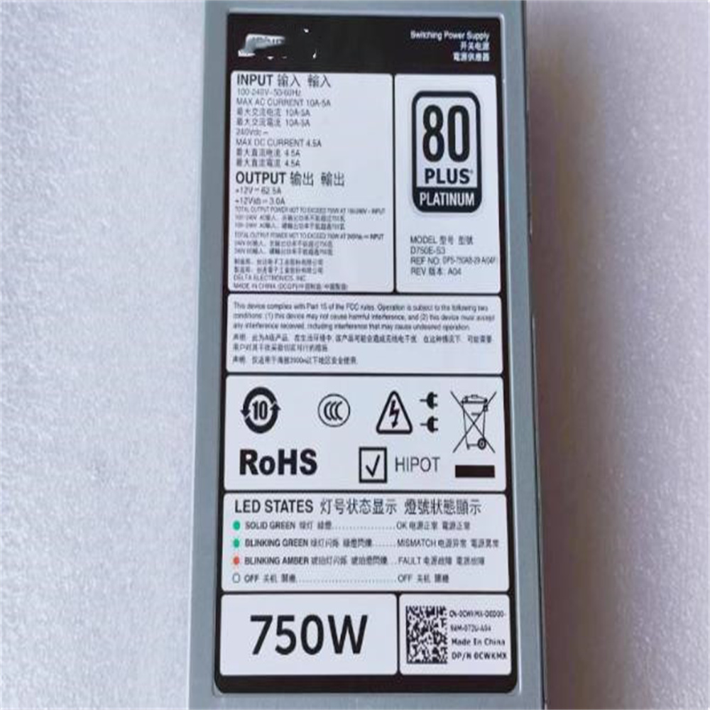 PER DELL PowerEdge R740 R730 R - Power Supply 750W recensione e prezzo