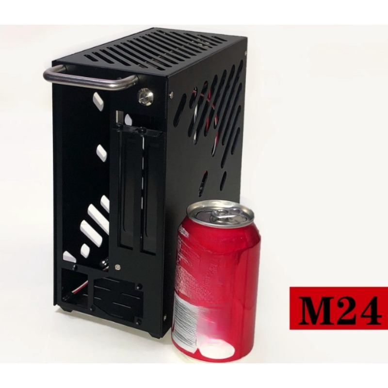 Chassis M24 Mini A4 ITX con co - Psu Computer recensione e prezzo