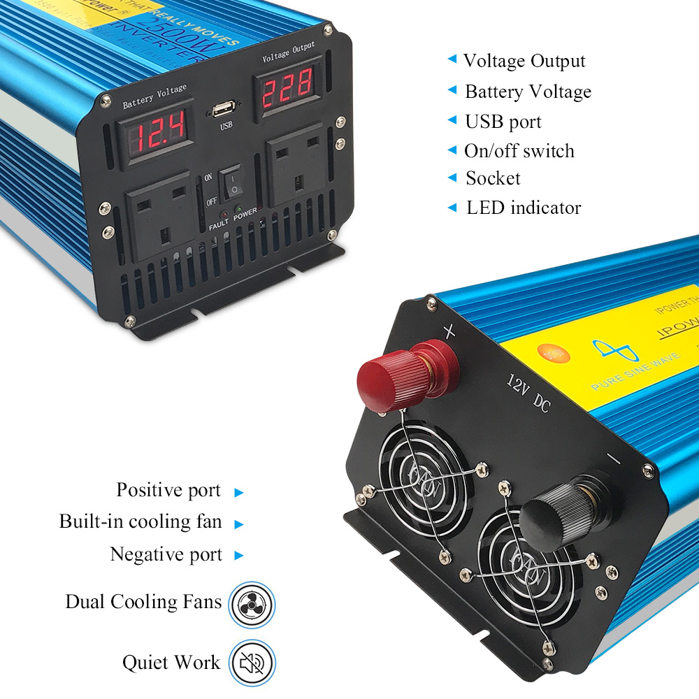 Inverter a Onda Sinusoidale Pu - Power Supply 12V recensione e prezzo