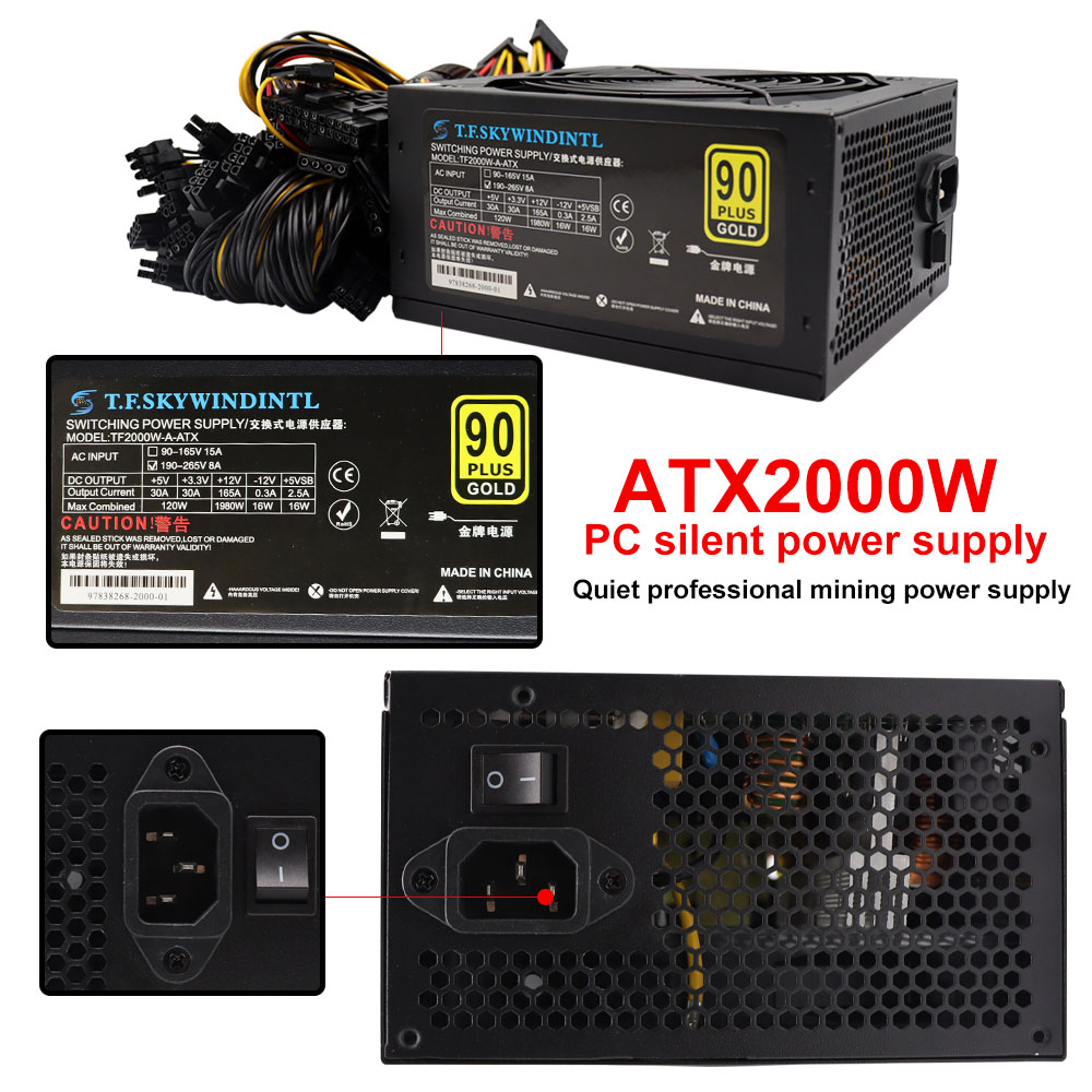 T.F.SKYWINDINTL nuovo 2000W AT - Psu Computer recensione e prezzo