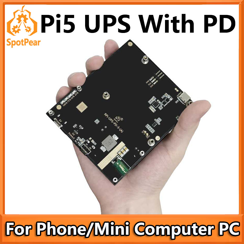 UPS per Raspberry Pi 5 / 4B co - Pc Power Supply recensione e prezzo