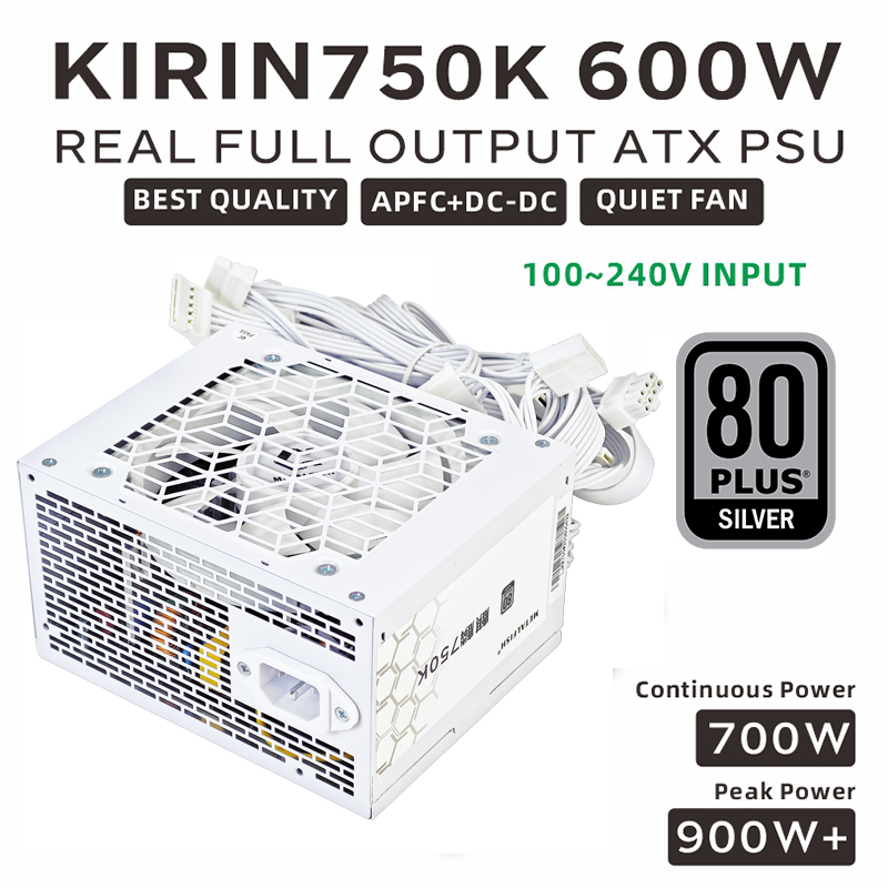 METALFISH KIRIN750K Alimentato - Power Supply 750W recensione e prezzo